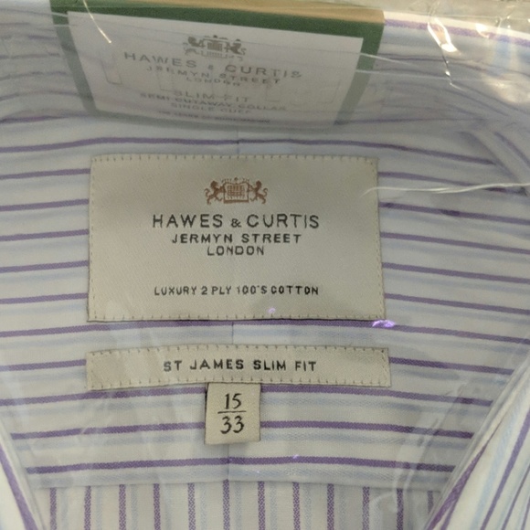New in bag Hawes & Curtis Men's shirt - Picture 2 of 2